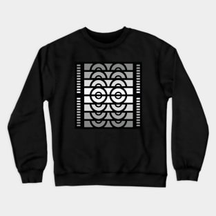 “Dimensional DJ” - V.1 Grey - (Geometric Art) (Dimensions) - Doc Labs Crewneck Sweatshirt